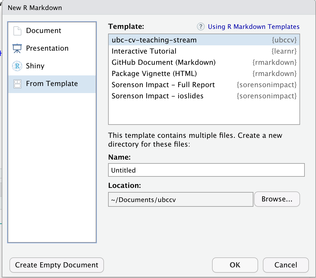 rmarkdown link